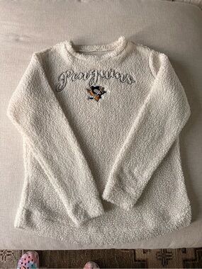 Penguins Sherpa Pullover Sweater